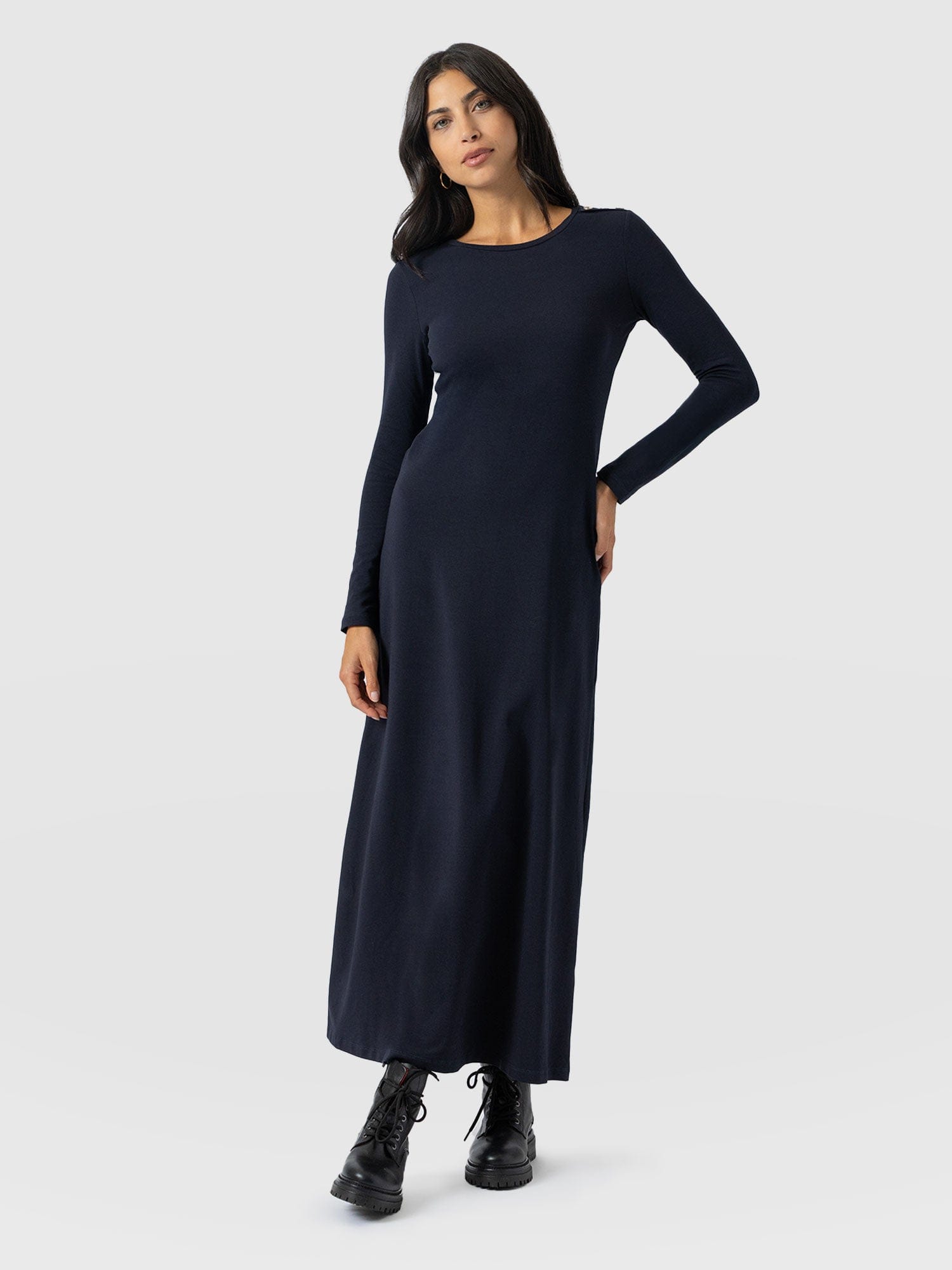 Runway Maxi Dress - Navy
